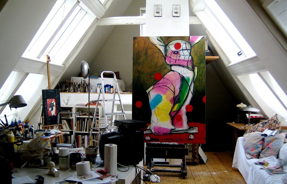 Das Atelier von Monika GilSing